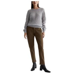 Size 27 AG Adriano Goldschmied Caden Sulfur Oak Brown Tailored Trouser Pant